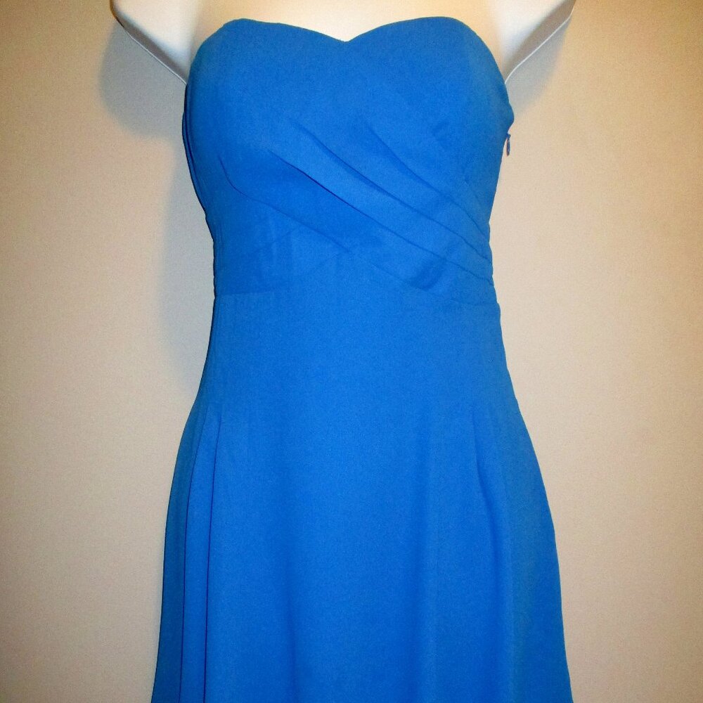Express Cocktail Wedding Mini Fit-and-flare Strapless Summer Club Dress Gorgeous